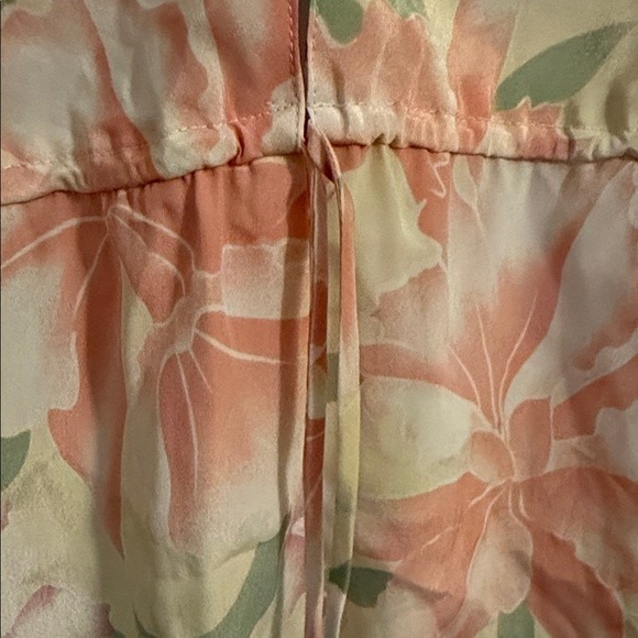 Victoria's Secret Floral Lace Trimmed Romper Pajamas Women's M - Picture 3 of 6